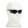 Kleenguard Nemesis Safety Glasses, Metallic Blue Frame, Smoke Lens, 12PK KCC47387